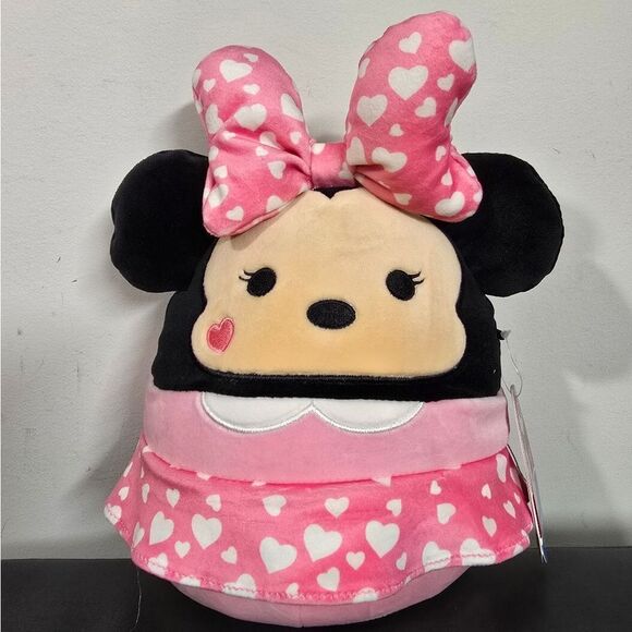 Lot of two Disney Minnie Mouse 8" Squishmallows Plush toys, New - Picture 6 of 9